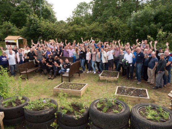 IMI corporate day transforming Kingshurst Community Gardens