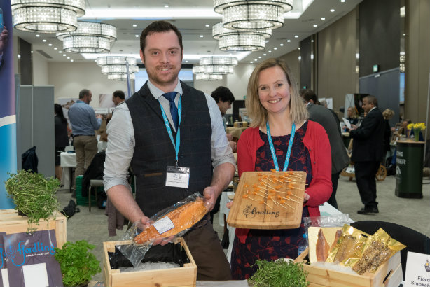 Products shown off at the Hampshire Fare