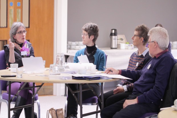 Beneficiaries at our ‘Make Your Community Hub Fit for the Future’ event held on 4 April 2019 at The Monks Yard, Ilminster, Somerset.